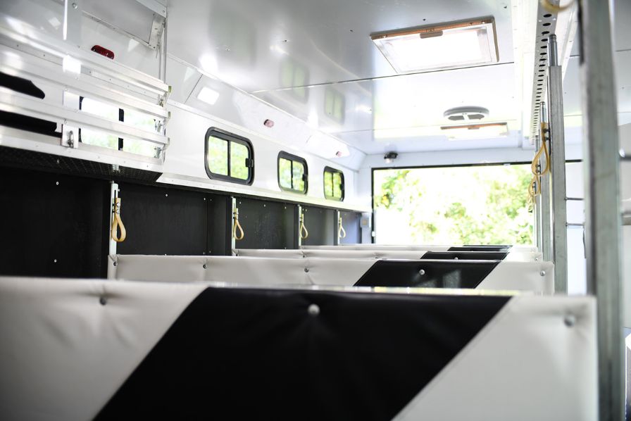 Brand New 2024 Premium Luxury 26-tonne coach-built EQ horsebox. 6 stall / 6 berth (in-build)