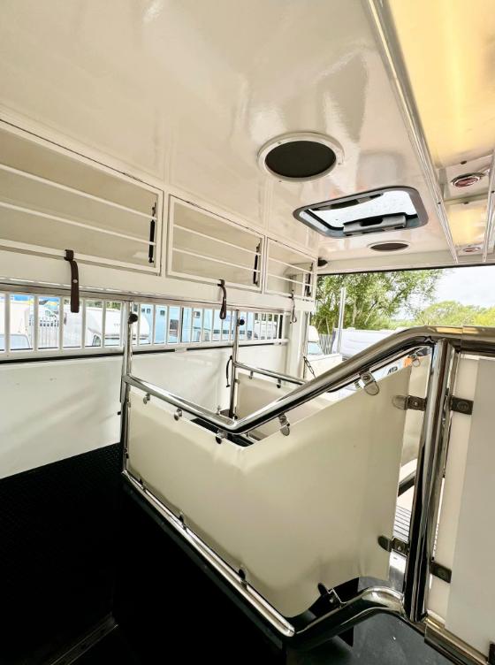 Luxury 2010 10-tonne Lehel 3 large stalls, 6-berth, Automatic Horsebox