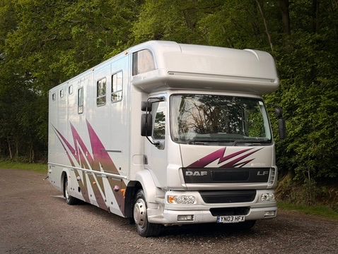 Whittaker 14-tonne 4 large stall, 4 berth luxury horsebox