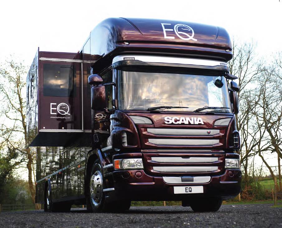New-build EQ 18-tonne Scania 4 stall / 6 berth
