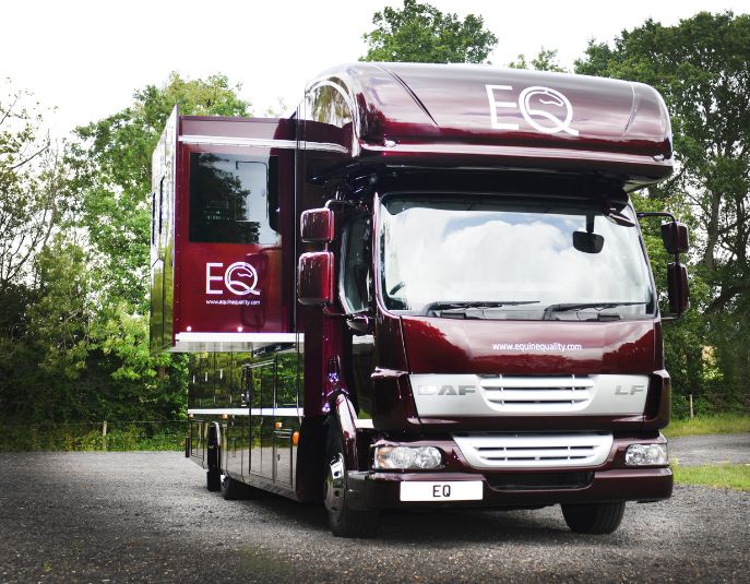 2024 Luxury 12-tonne Scania EQ-built horsebox. 4 large stall / 6 berth