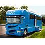2022 EQ-built 18 tonne Luxury Scania Horsebox. 5 large stalls. Sleeps 6 on 2015 chassis