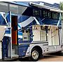Luxury 2010 10-tonne Lehel 3 large stalls, 6-berth, Automatic Horsebox