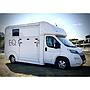 New-build LHD 3.5-tonne Citroen Professional horsebox. Auto. 2 stall