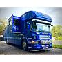 New-build Luxury 18-tonne Scania EQ-built horsebox. 5 stall / 6 berth