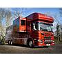 New build Scania Premium Luxury 26-tonne EQ-built horsebox. 6 stall / 6 berth